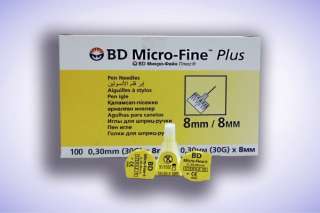 Иглы “Микро Файн” 8 мм 100
