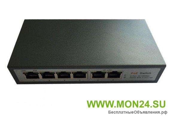 SH-20.4 Коммутатор с питанием по PoE