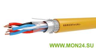 КОПСЭГнг(А)-FRHF 2х2х0,78 Кабель огнестойкий для промышленного интерфейса