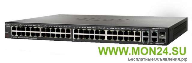 Cisco SF300-48PP-K9-EU PoE коммутатор 48-портовый