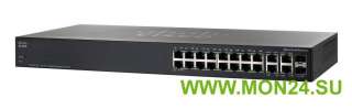 Cisco SRW2016-K9-EU коммутатор 20-портовый