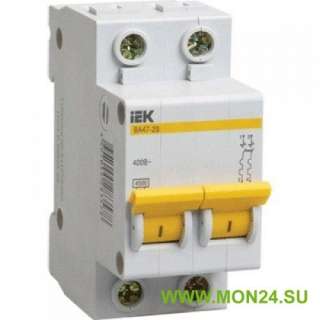 ВА47-29 2P 40А 4,5кА (MVA20-2-040-C) Автоматический выключатель