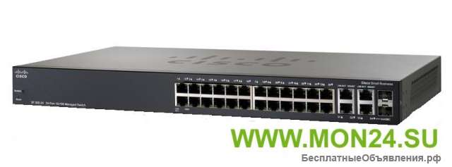 Cisco SF300-24PP-K9-EU коммутатор 24-портовый