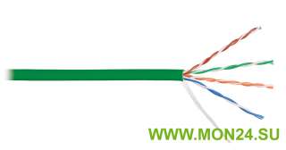 U/UTP 4pair, Cat5e, Solid, In, LSZH (9100C-GN), кабель «витая пара» (LAN) для структурированных сист