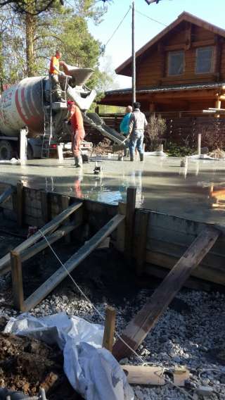 Заливка фундамента разных видов