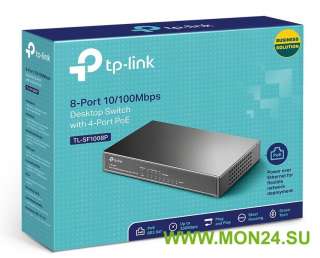 TP-Link TL-SF1008P коммутатор 8-портовый