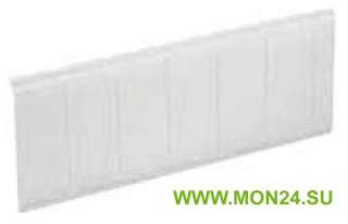 Заглушка на 4 модуля, светло-серая (87165) Заглушка для настенных щитков