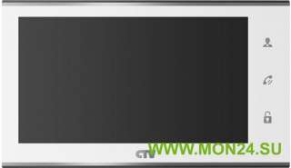 CTV-M2701 W (белый) Монитор домофона цветной