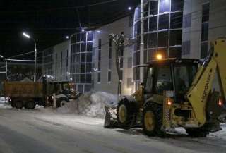 Уборка снега с территорий