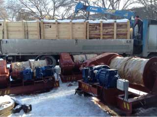 Лебедка электрическая маневровая ЛМ-20 г/п 20тонн с тросом