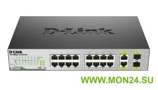 D-Link DES-1018P/A2A PoE коммутатор 18-портовый