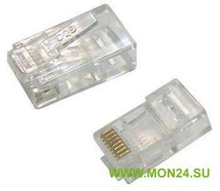 PLUG-8P8C-U-C5-100 (100 шт.) Разъем RJ-45