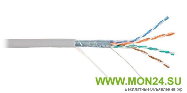 F/UTP 4pair, Cat5e, Solid, In, PVC (4201A-GY), кабель «витая пара» (LAN) для структурированных систе