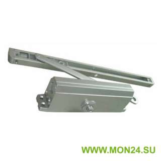 E-605D (серебро) Доводчик для дверей весом до 120 кг