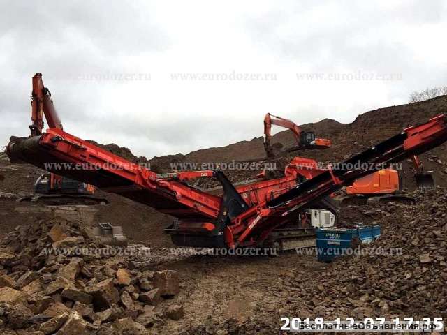 Грохот SANDVIK QE 341, 2016 г, 1500 м/ч, из Европы