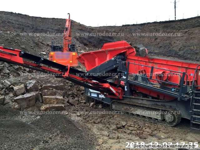 Грохот SANDVIK QE 341, 2016 г, 1500 м/ч, из Европы