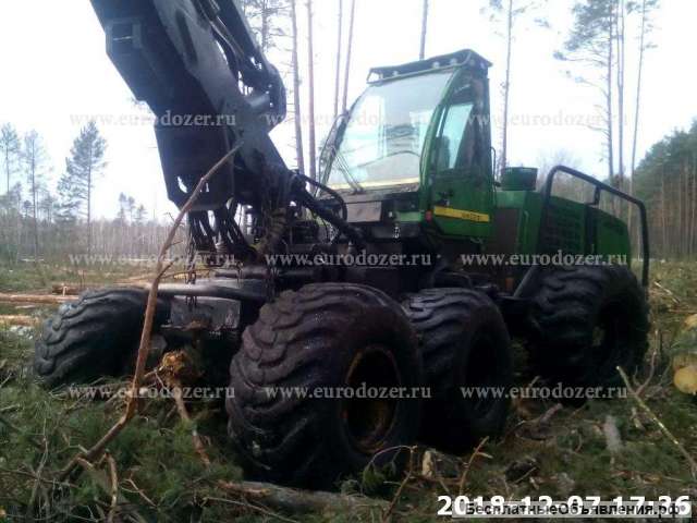 Харвестер JOHN DEERE 1470D, 2007 г, из Европы