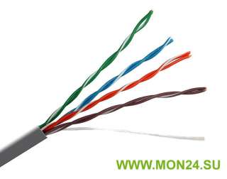 UTP 4 pair (внешний) 305 м. Cat 5e Кабель «витая пара» (LAN) для структурированных систем связи