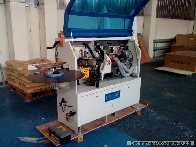 Станок для оклеивания кромки ПВХ на ЛДСП - автомат, новый, лента цепная