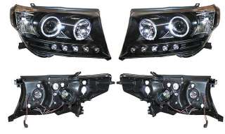 ​Toyota land cruiser 200 фара фары черные линзы тюнинг (2) MMC-SN-D12-1107P-LDCM7 для ланд крузер 20