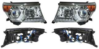 ​Toyota land cruiser 200 фара левая правая 12-15 ксенон с электрокорректором 8118560F30 8114560F30 д