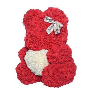 Мишки из роз 40см
