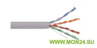 U/UTP 4×2х24AWG кат.5E solid LSZH (LC1-C5E04-121) Кабель симметричный (витая пара), серый