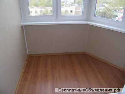 Утепление и отделка балконов, лоджий