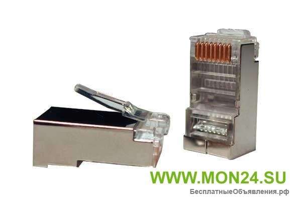 PLUG-8P8C-U-C5-SH-100 Разъем RJ-45