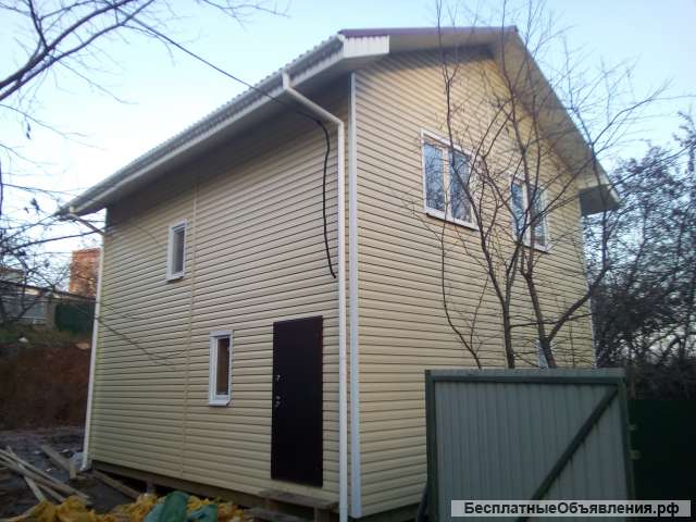 Теплые каркасные дома и бани