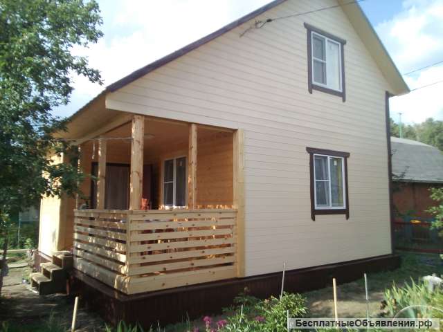 Теплые каркасные дома и бани