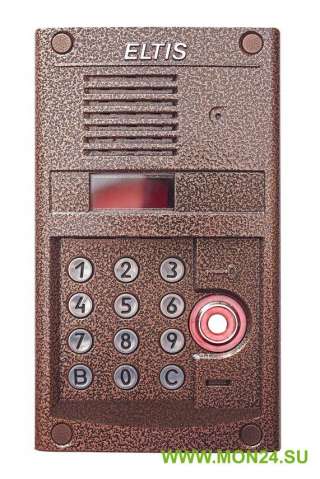 DP300-TD22 (медь) Блок вызова домофона