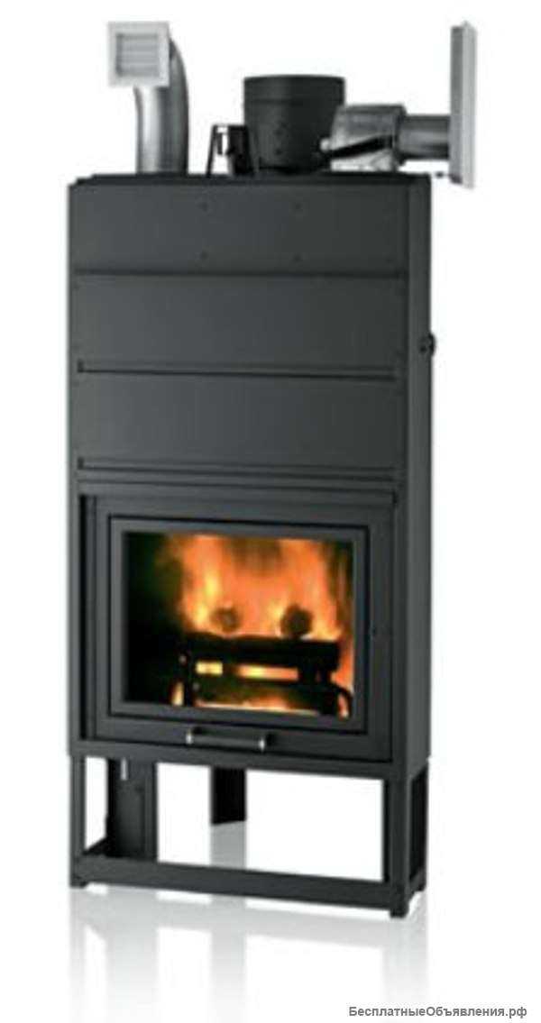 C80 TSK - камин-котёл дровяной с водяным контуром (Италия)