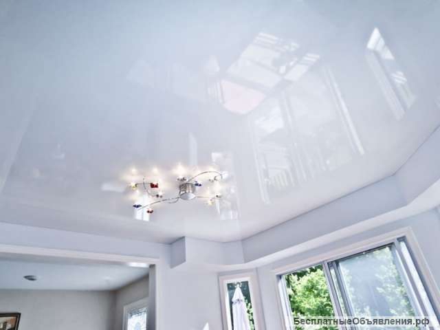 Натяжные потолки 250р М2