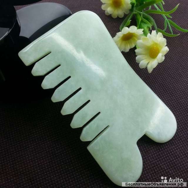 Бамбуковые веники для массажа, пластины Гуаша, камни Жадеит для стоунтерапии