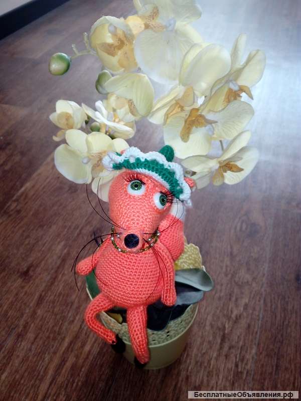 Лисёнок игрушка