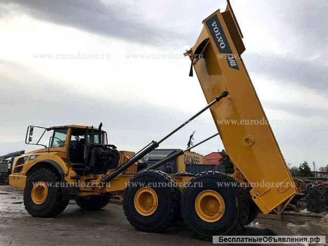 Сочлененный самосвал VOLVO A40F, 2012 г, 10000 м/ч, из Европы