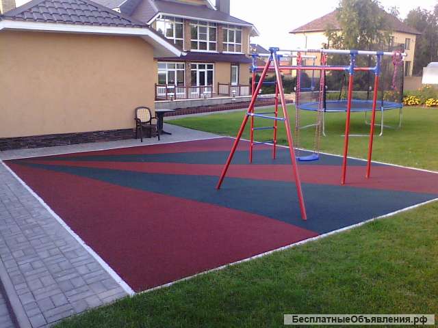 Покрытие из резиновой крошки