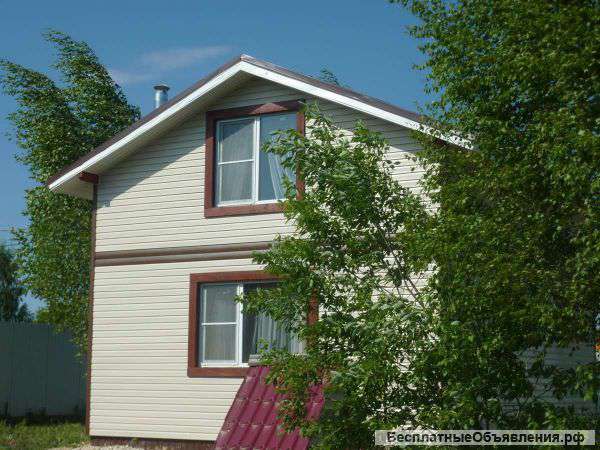 Двухэтажную дачу по Каширскому шоссе