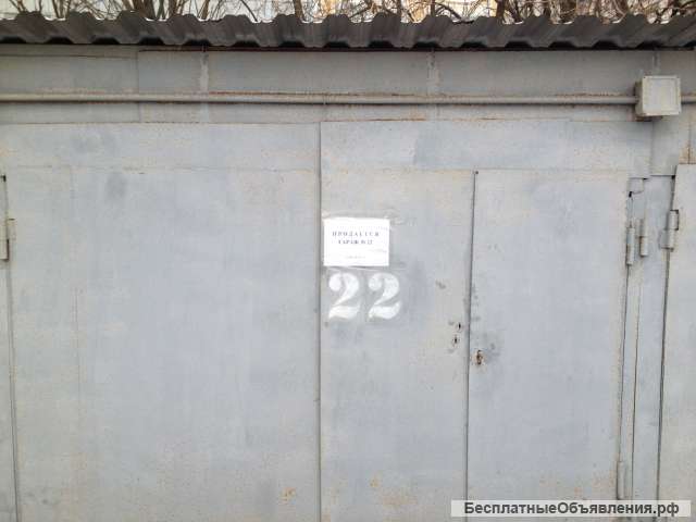 Металлический гараж 18 м2