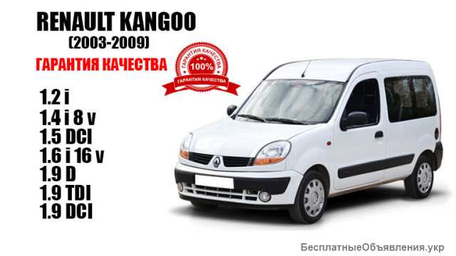Разборка Renault Kangoo 2003-2011