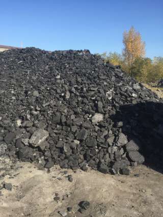 Уголь, качественный без породы и пыли