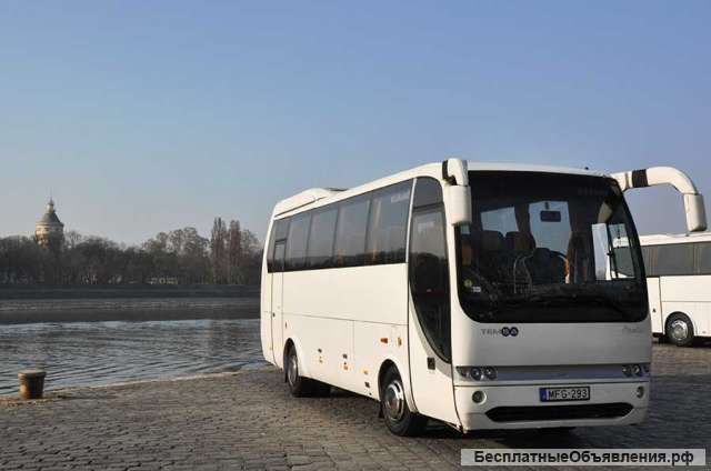 Прокат автобусов по всей Венгрии - Аренда автобусов разного размера с отправлением из городов Венгри