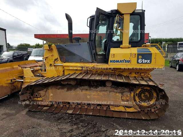 Бульдозер KOMATSU D61 PX-15, 2007 г, 5937 м/ч, из Европы