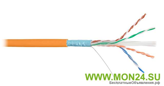 F/UTP 4pair, Cat6, Solid, In, PVC (9240C-OR), кабель «витая пара» (LAN) для структурированных систем