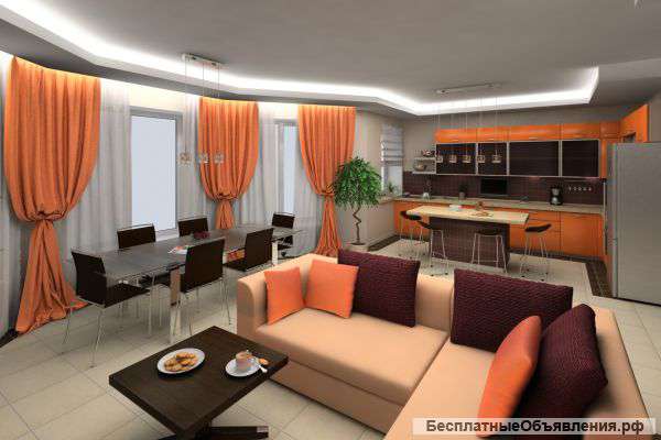 Дизайн-проект квартир, домов