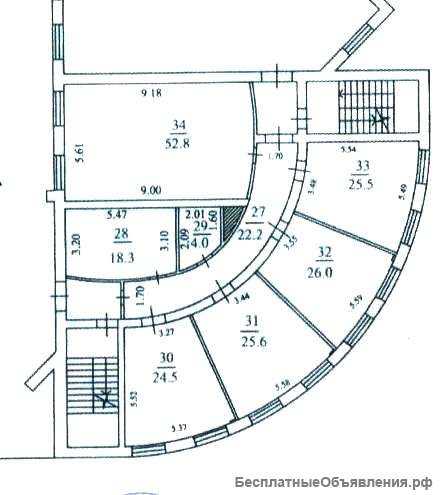 Офисное помещение 50 м. кв.