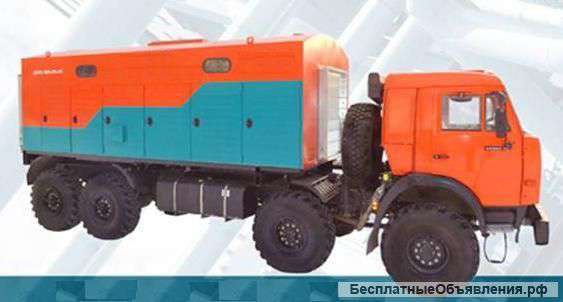 Станции компрессорные передвижные для выработки и сжатия азотной смеси