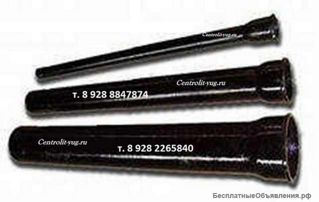 Трубы чугунные канализационные