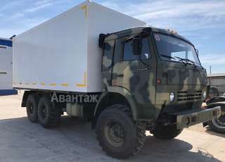 КАМАЗ 4310 кунг военный фургон